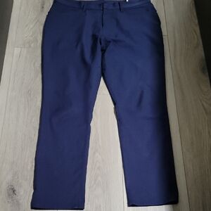 RLX Ralph Lauren Deep Blue Men's Dress Golf Pants 34x30 EUC